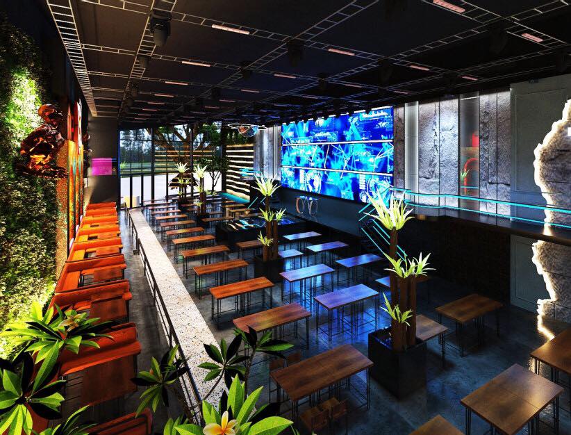 Texas Beer Garden Bà Rịa không gian tiệc bia hải sản quy mô - hình 6
