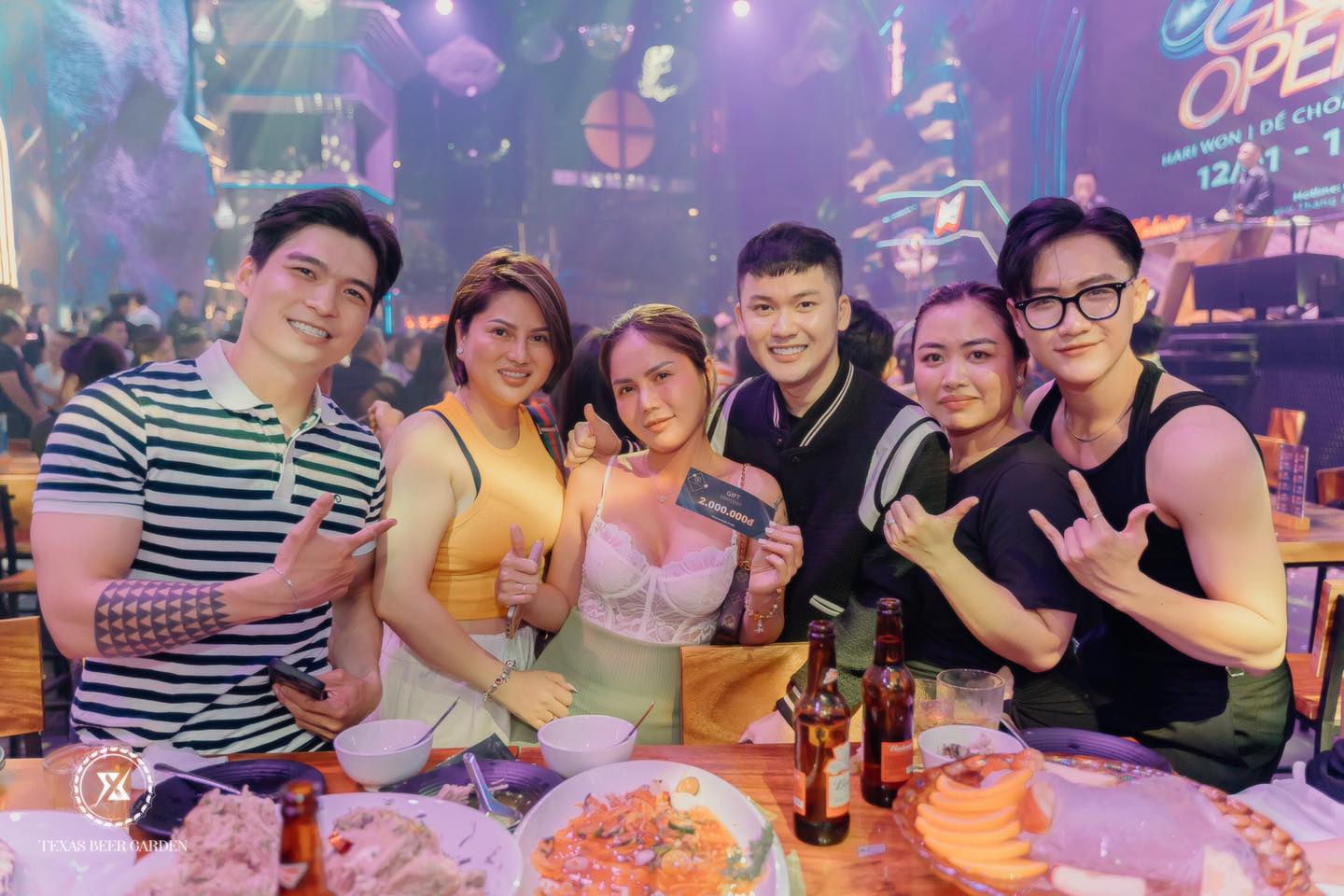 Texas Beer Garden Bà Rịa không gian tiệc bia hải sản quy mô - hình 14