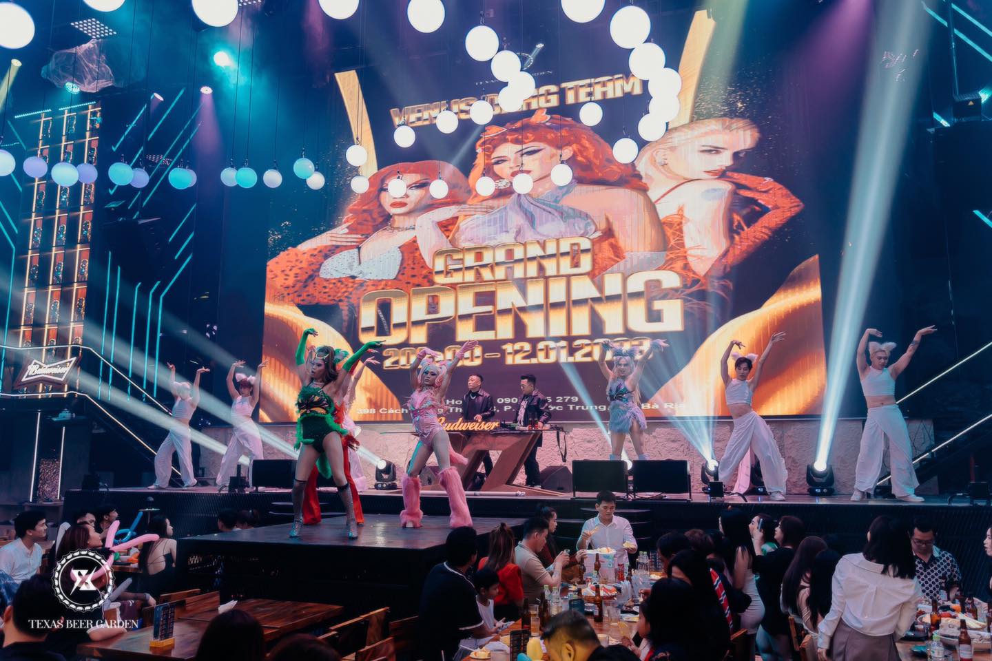 Texas Beer Garden Bà Rịa không gian tiệc bia hải sản quy mô - hình 8