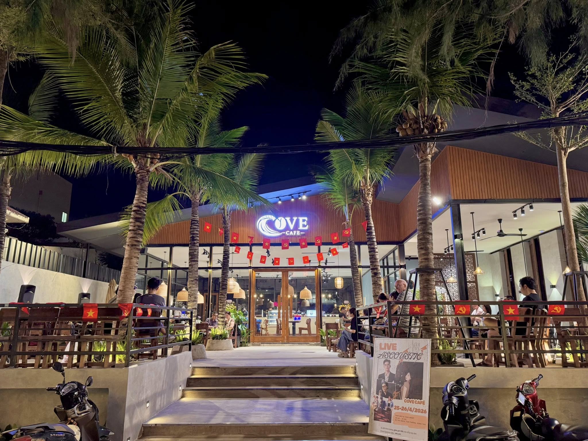 Cove Cafe Vũng Tàu: Góc Trú Ẩn Xanh Mướt Giữa Lòng Thành Phố - hình 2