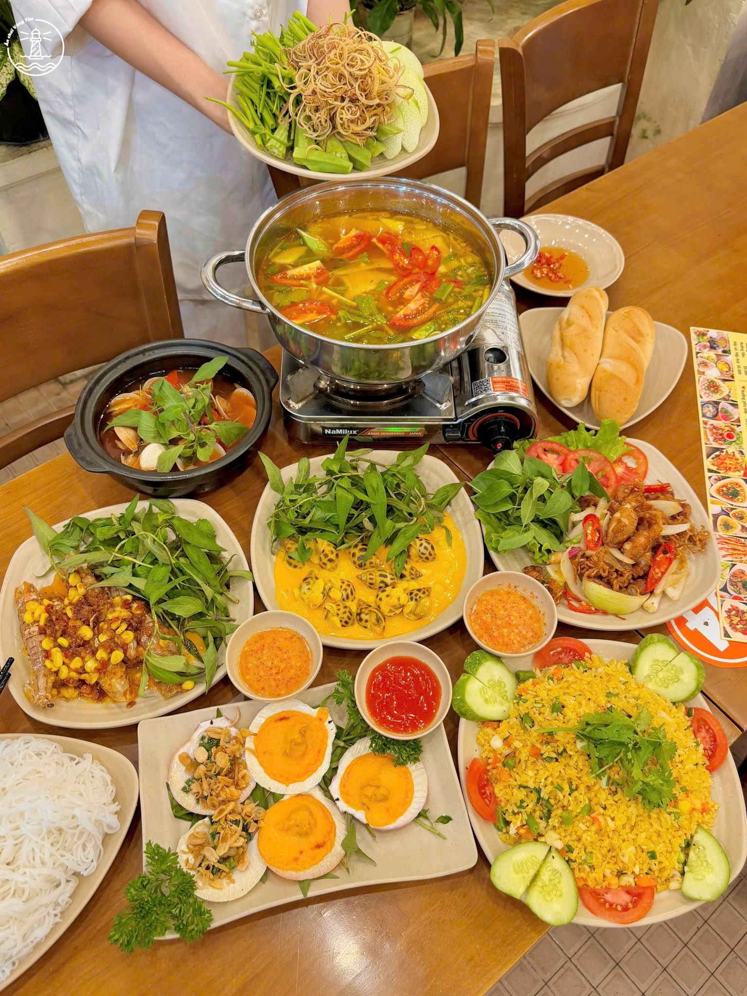 Lẩu cá đuối ốc Ken Vũng Tàu: Vị chua thanh, giá rẻ khó cưỡng - hình 5