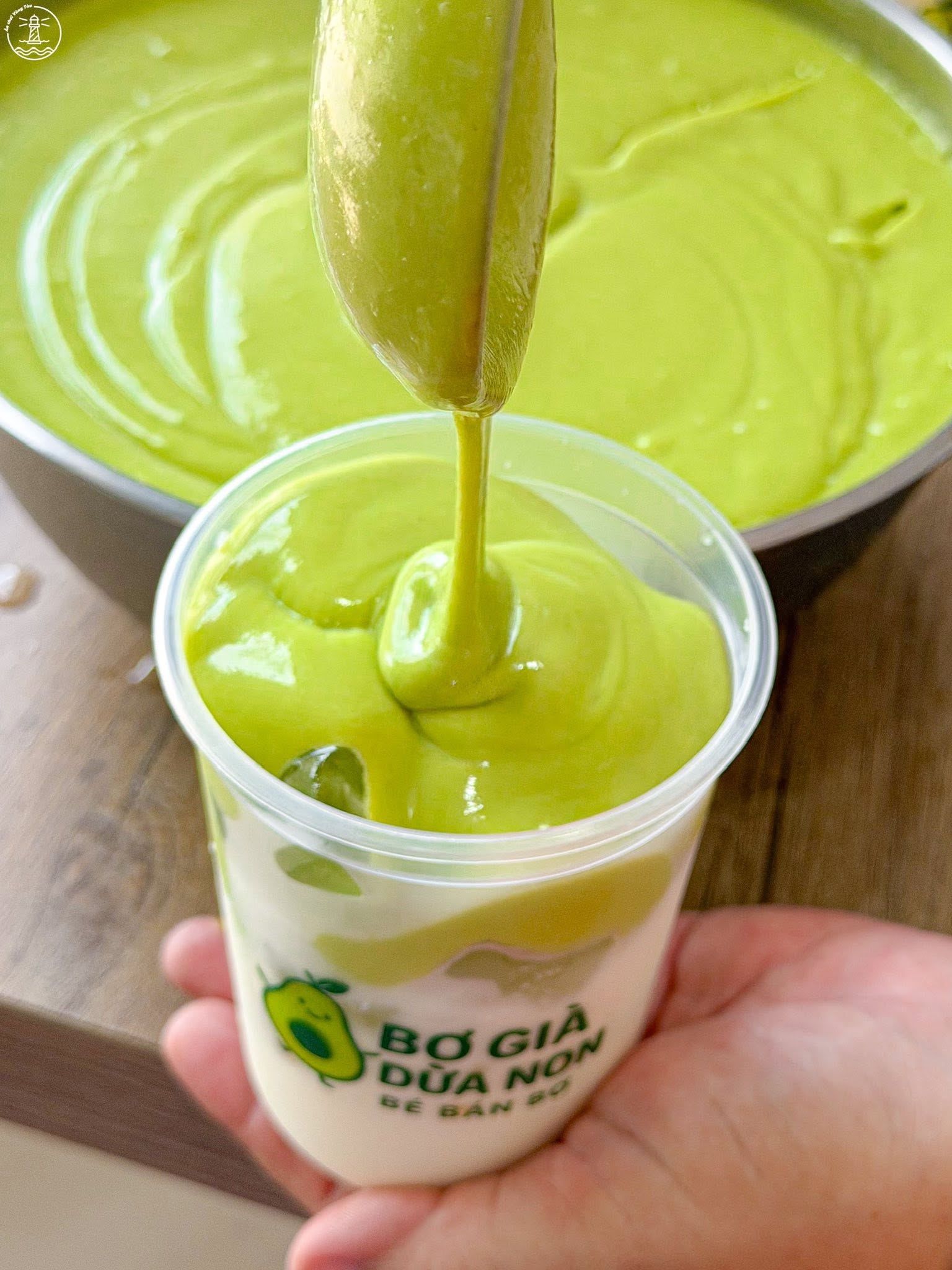 Bơ già dừa non Bé Bán Bơ: Vị béo dẻo lạ miệng tại Vũng Tàu - hình 5