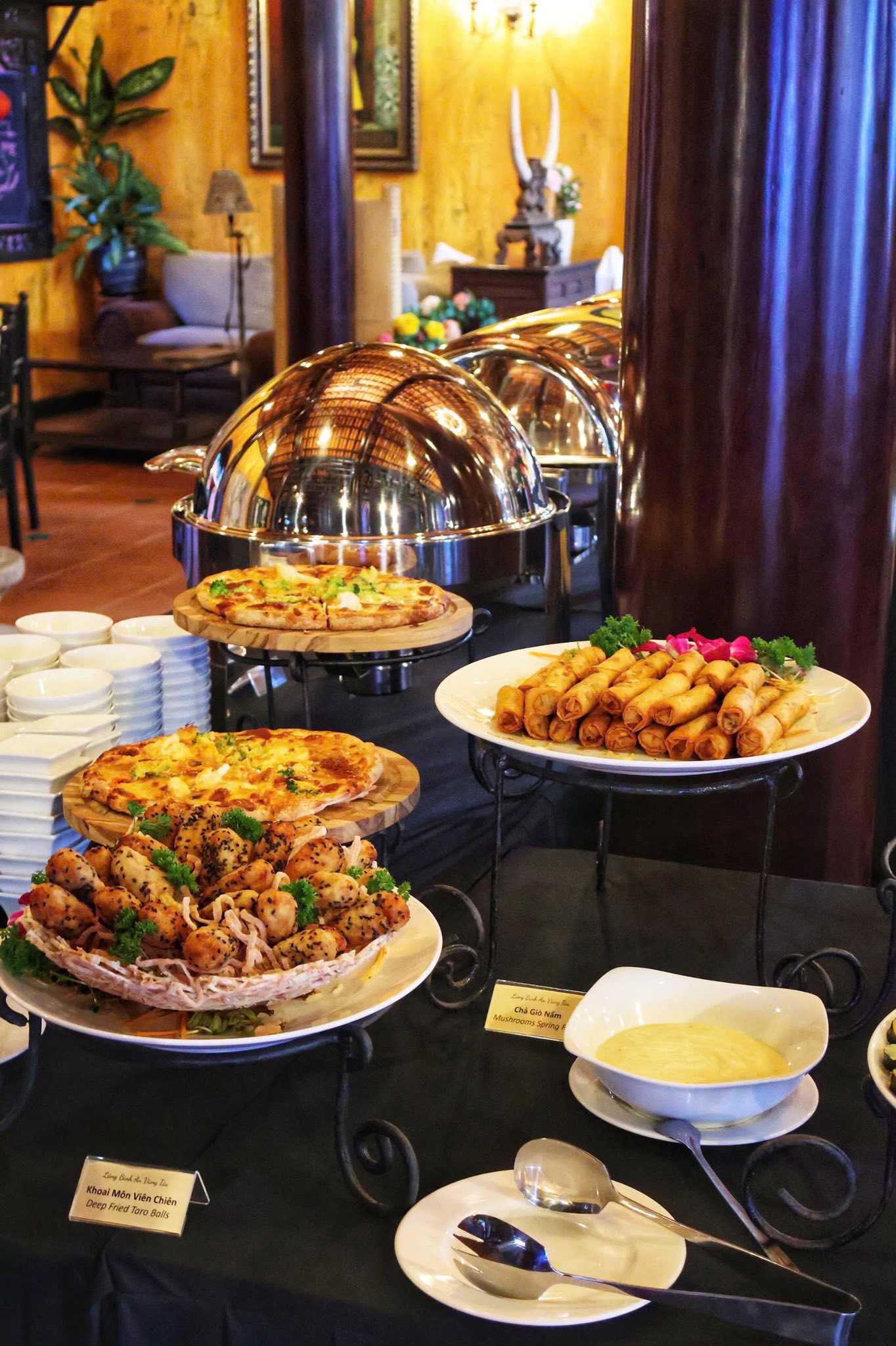 Buffet chay Làng Bình An Vũng Tàu: Góc thanh tịnh sát bờ biển - hình 11