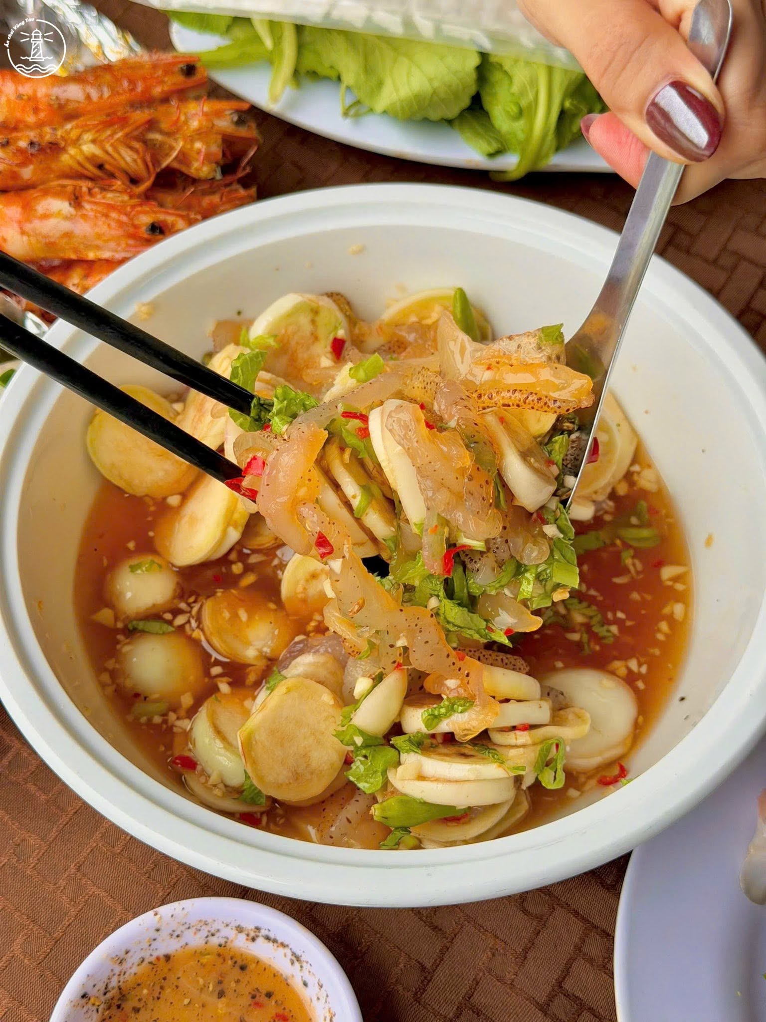 Bè Sông Rạng Long Sơn: Tự tay bắt cá, thưởng thức hải sản tươi - hình 8