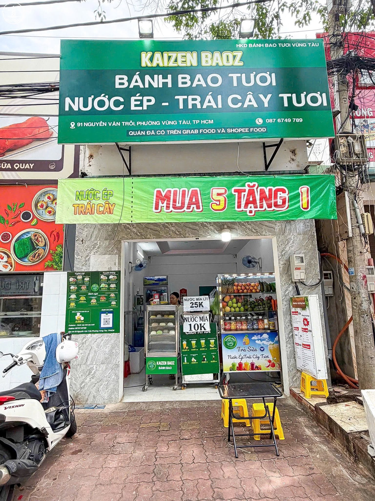 Kaizen Baoz Vũng Tàu: Bánh bao phô mai tan chảy đậm vị - hình 12