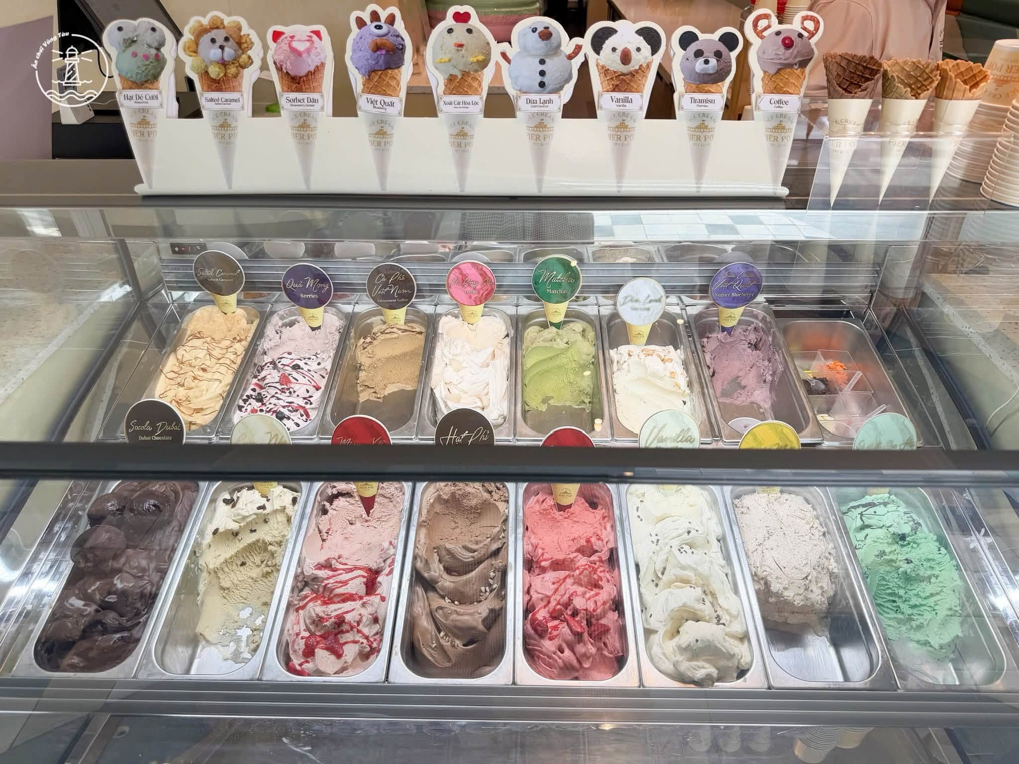 Pier Pop Ice Cream Vũng Tàu: Kem Gelato Pastel Cạnh Bến Tàu - hình 10