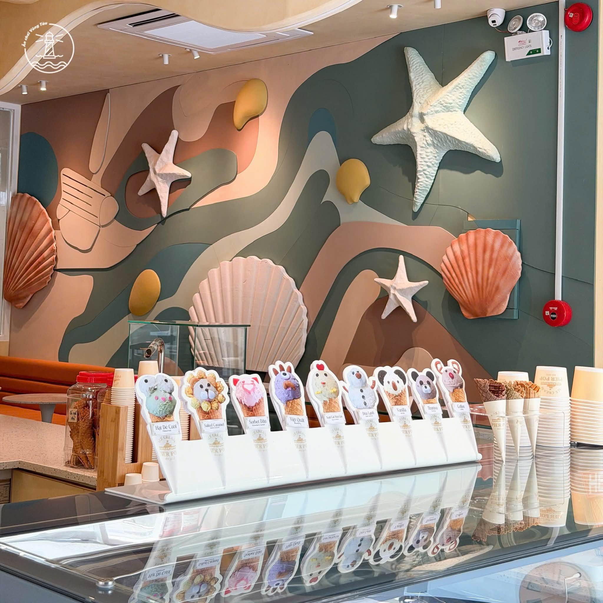Pier Pop Ice Cream Vũng Tàu: Kem Gelato Pastel Cạnh Bến Tàu - hình 5
