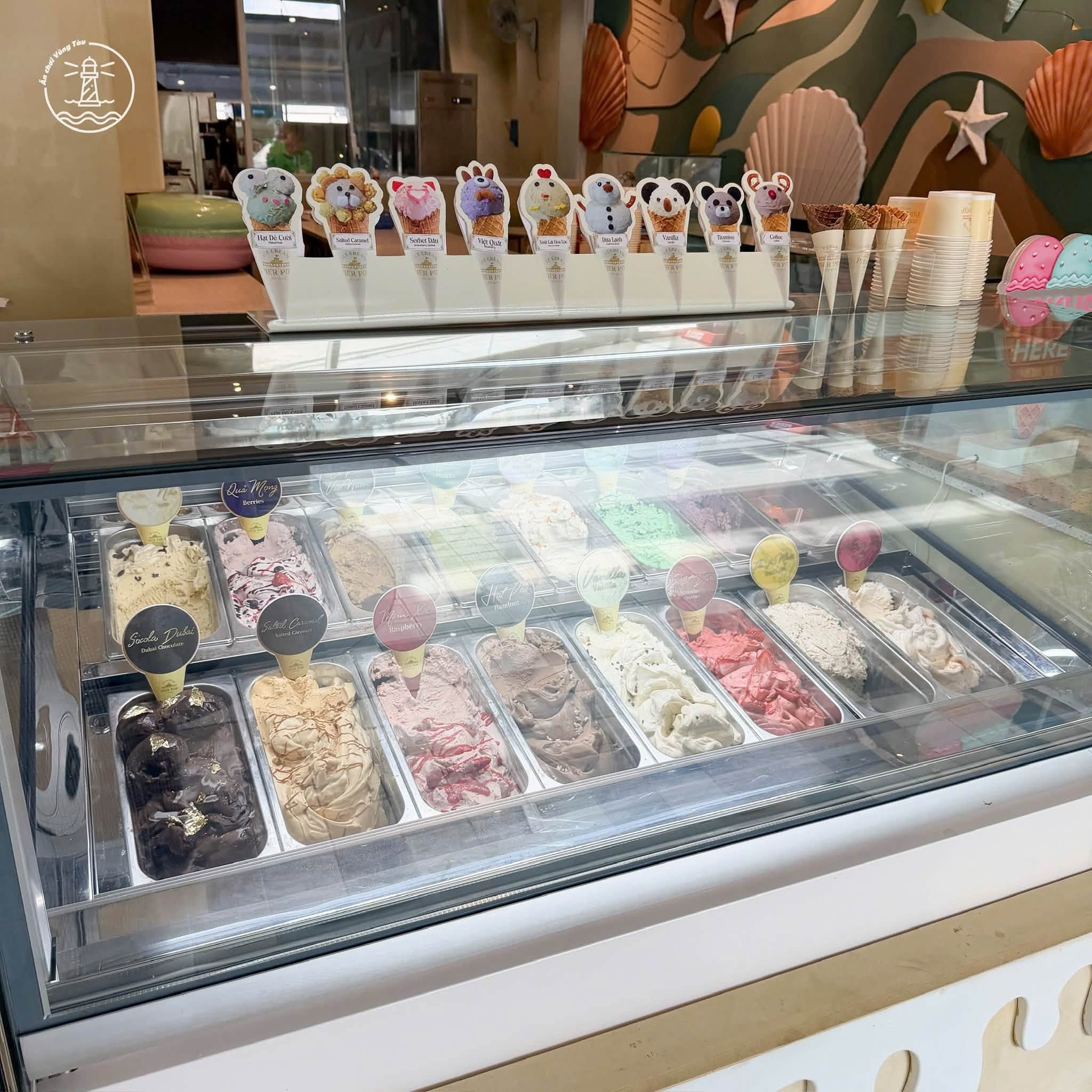 Pier Pop Ice Cream Vũng Tàu: Kem Gelato Pastel Cạnh Bến Tàu - hình 11