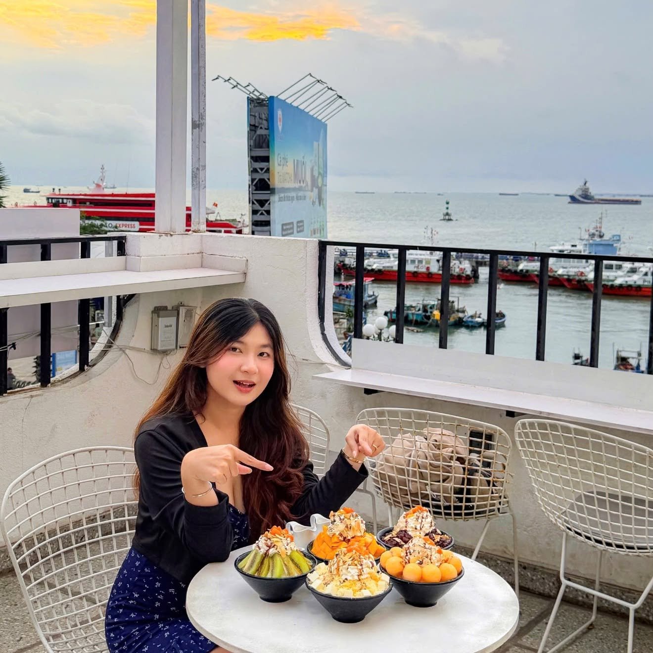 Snow Cafe Vũng Tàu: Thưởng thức Bingsu Hàn Quốc view biển Hạ Long - hình 12